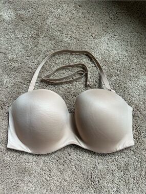 Victoria’s Secret Nude Strapless Bra -36DD NWOT